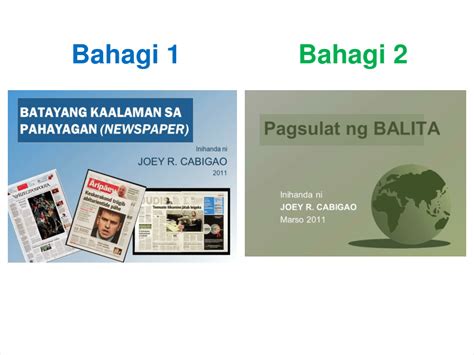 halimbawa ng news writing filipino journalism|Batayang Kaalaman sa Pahayagan (Newspaper) at sa Pagsulat .